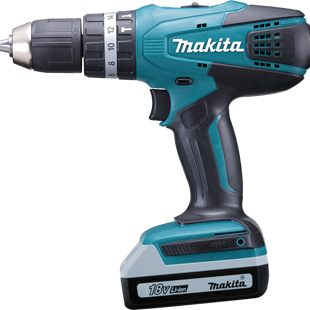 دريل شحن ماكيتاء 18 فولت دقلق HP457DWE