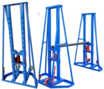 حامل بكرة سحب الكابلات الكهربائية متحرك  أدوات سحب الكابلات الكهربائية  CABLE REEL DRUM HOLDING JACK