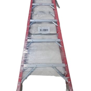 سلم فيبر معزول كهرباء 10 درج دوما حرف A