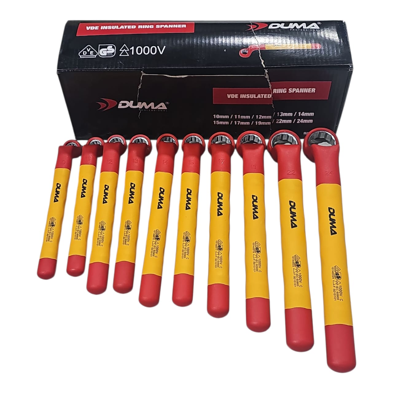 طقم مفتاح مختوم معزول كهرباء 10-24ملي دوما DUAM طقم مفتاح مختوم معزول كهرباء 10-24ملي دوما DUAM