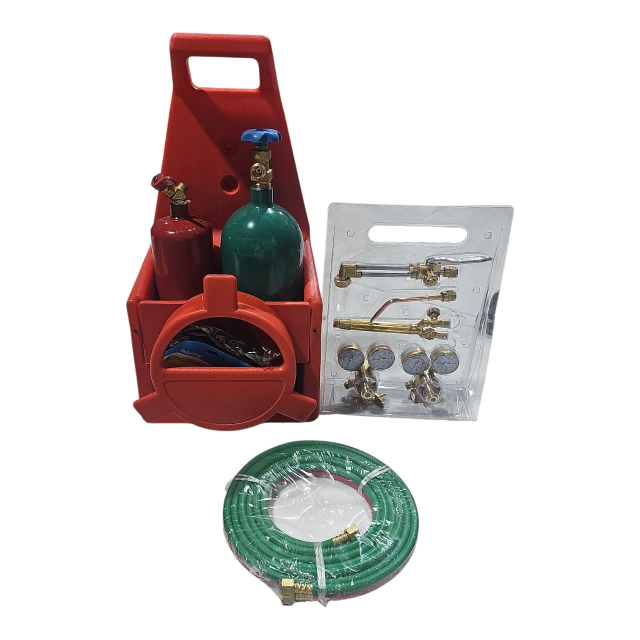 طقم لحام اكسجين صغير متنقل كامل مع الاسطوانات دوما طقم لحام اكسجين صغير متنقل كامل مع الاسطوانات دوما